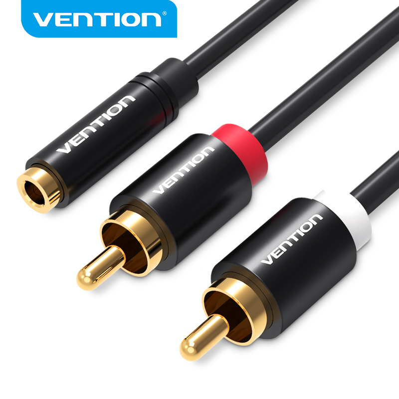 Vention Jack 3.5mm Female to 2 - огляд і ціна Home Cinema Tv