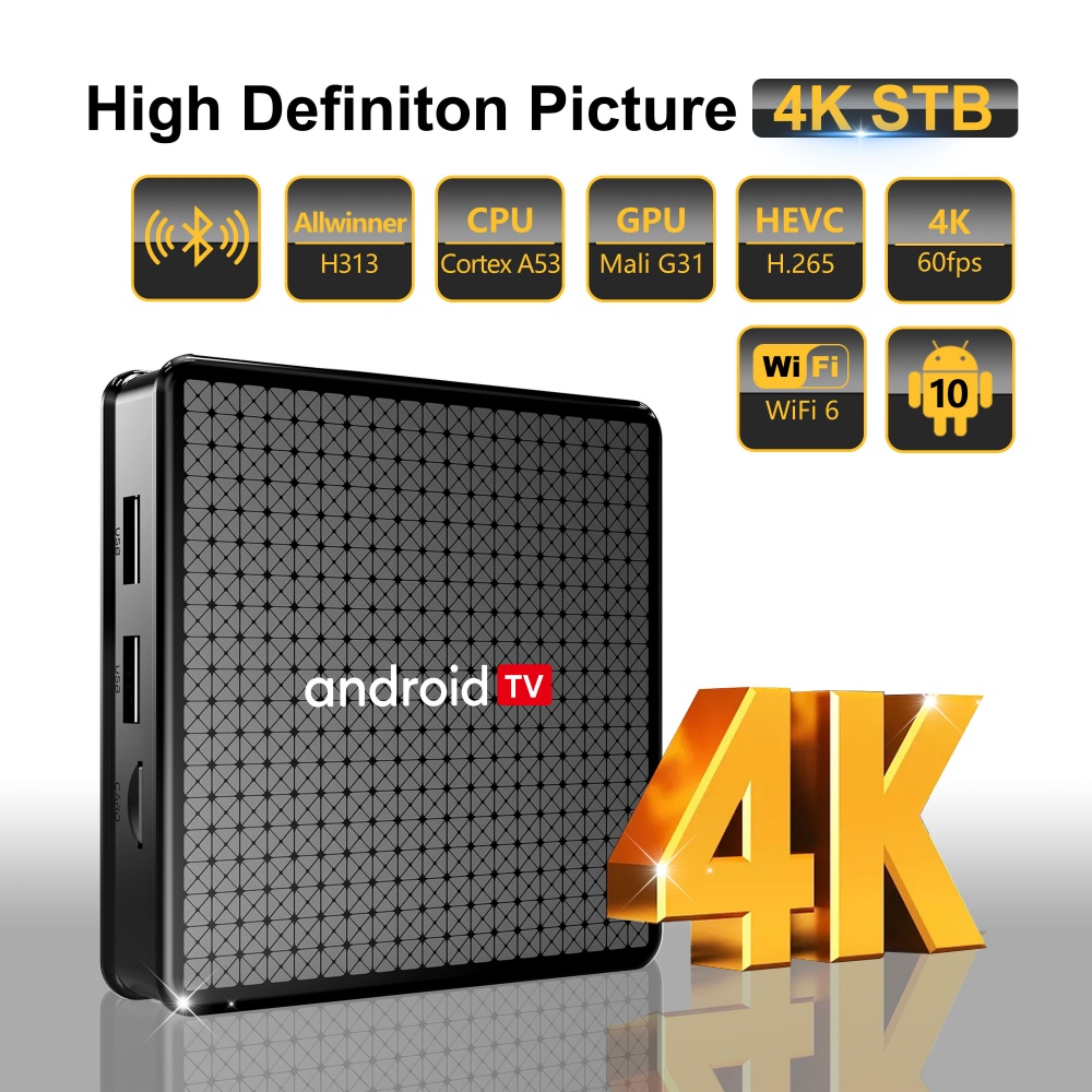 Wudung X5 TV Box AndroidTV All - огляд і ціна Home Cinema Tv