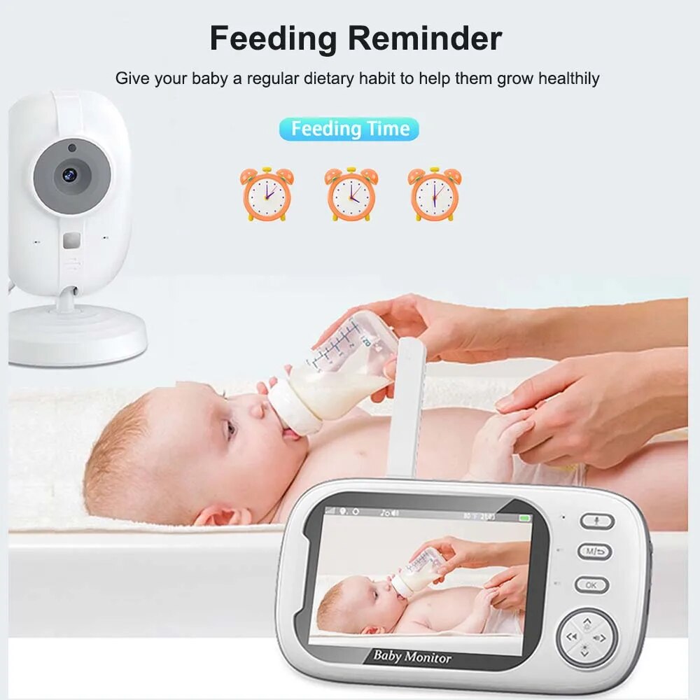 3.5'' Video Baby Monitor 2.4G  - огляд і ціна Home Cinema Wireless