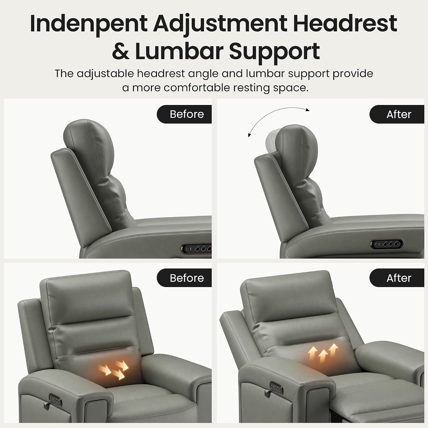 Triple Motors Power Recliner C - огляд і ціна Home Cinema Chairs